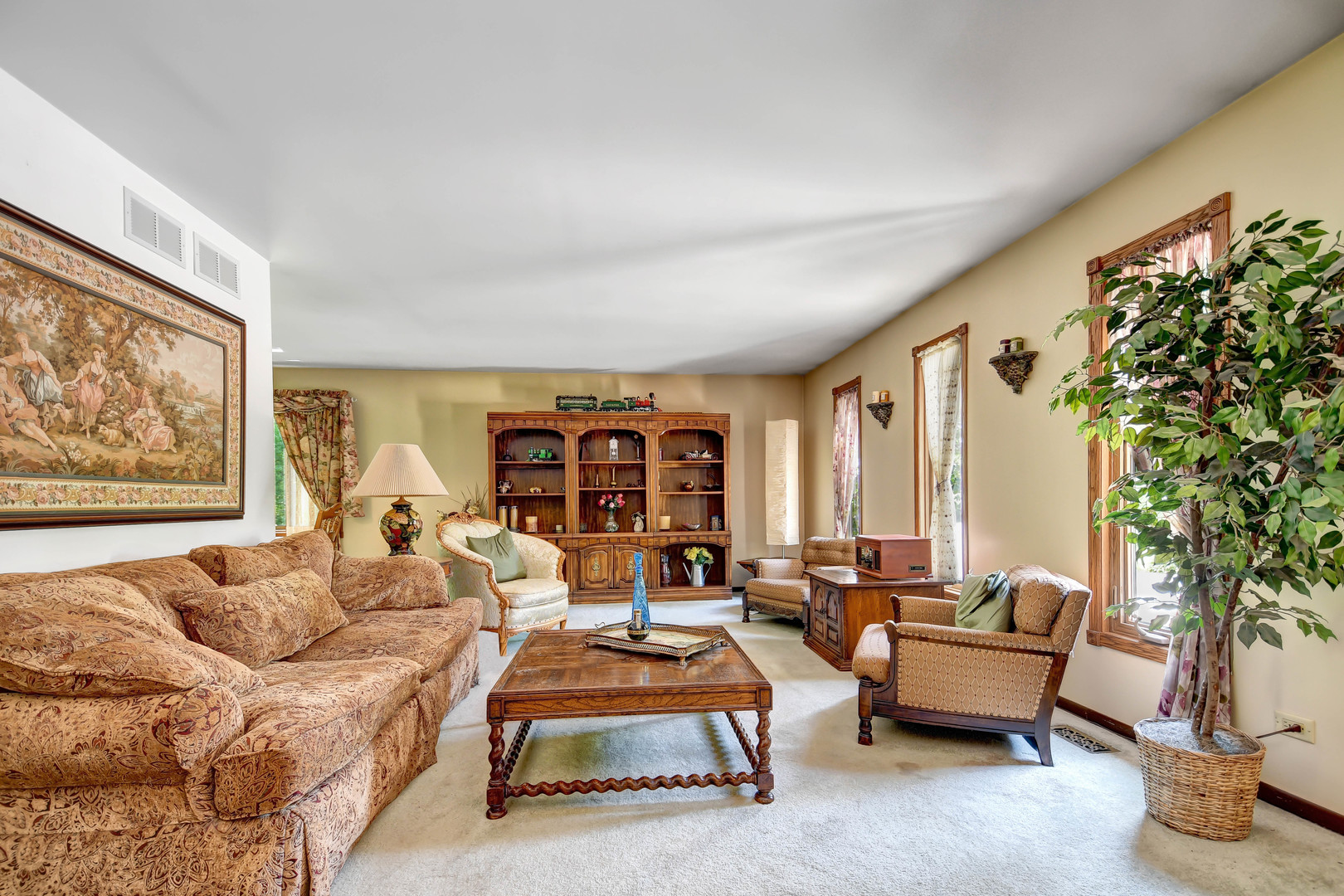 17342 Bluff Road Lemont, IL 60439 - Photo 3 of 32 a living room with furniture and a large window