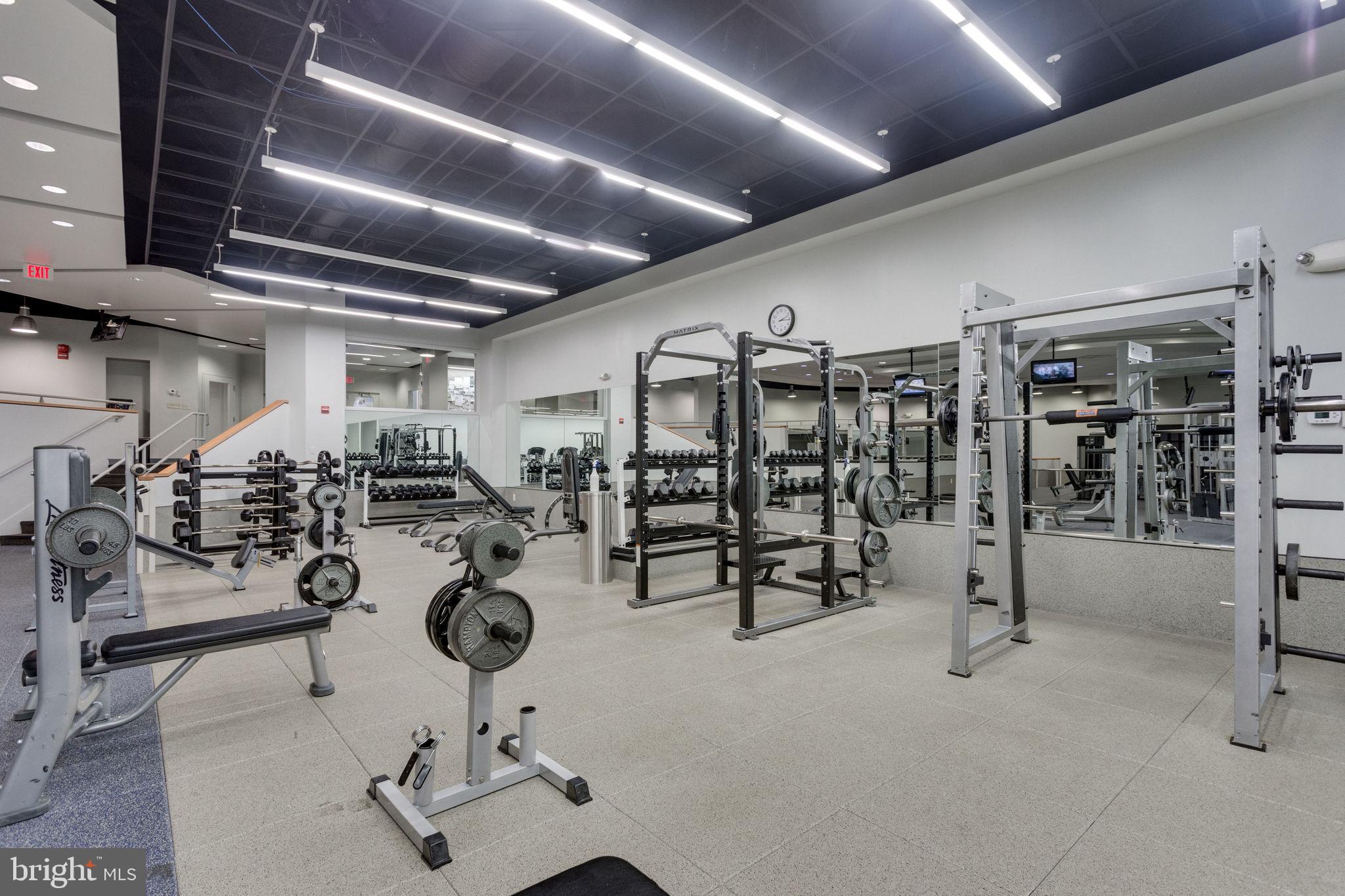 1111 Arlington Boulevard, Unit 812 Arlington, VA 22209 - Photo 36 of 37 a view of a room with gym equipment