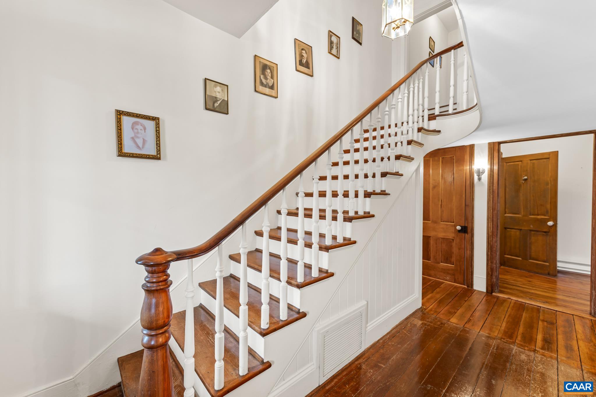 9451 Black Walnut Run Road Rhoadesville, VA 22542 - Photo 16 of 72 a view of entryway with wooden floor