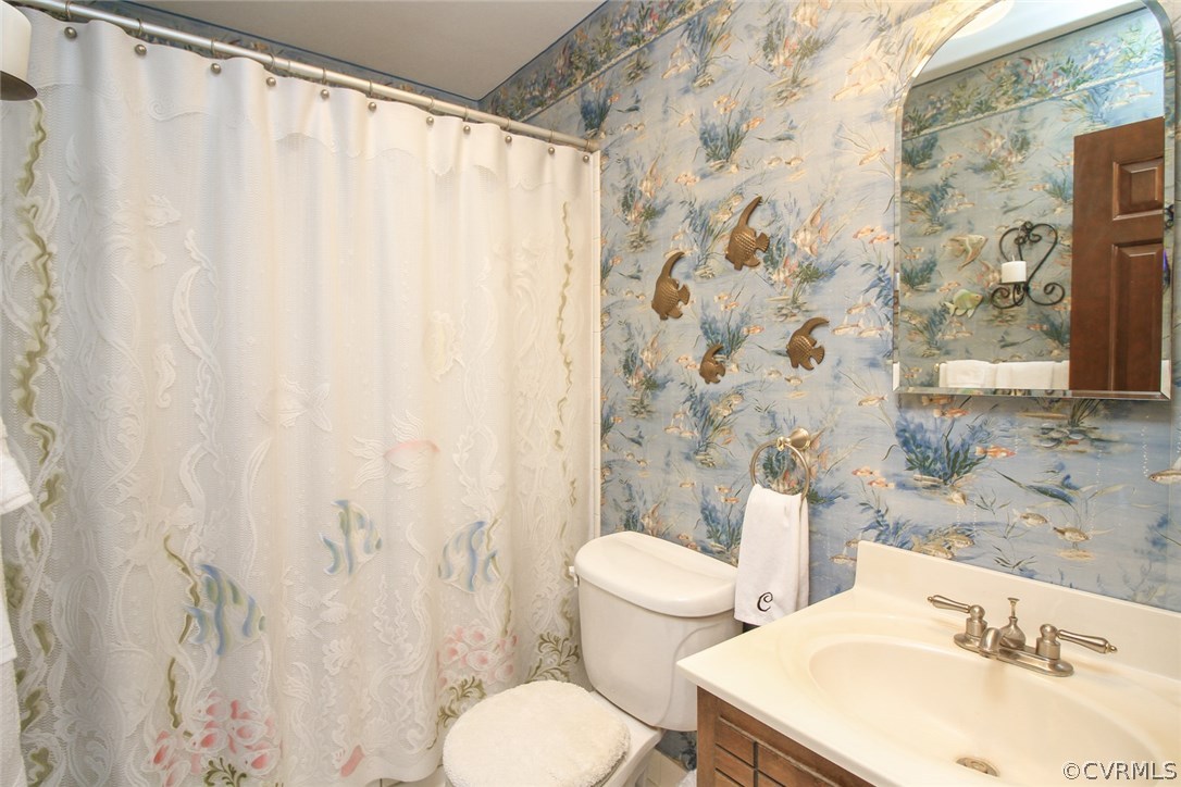 1500 Austin Road Chester, VA 23836 - Photo 21 of 30 a bathroom with a sink and a toilet