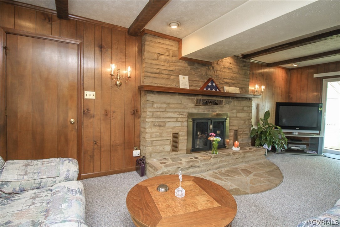 1500 Austin Road Chester, VA 23836 - Photo 24 of 30 a view of a livingroom with furniture and a fireplace
