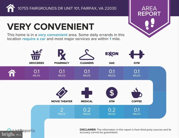 $574,000 | 10755 Fairgrounds Drive, Unit 101, Fairfax, VA 22030