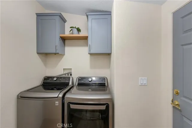 a room with storage and utility