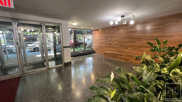 a view of a entryway