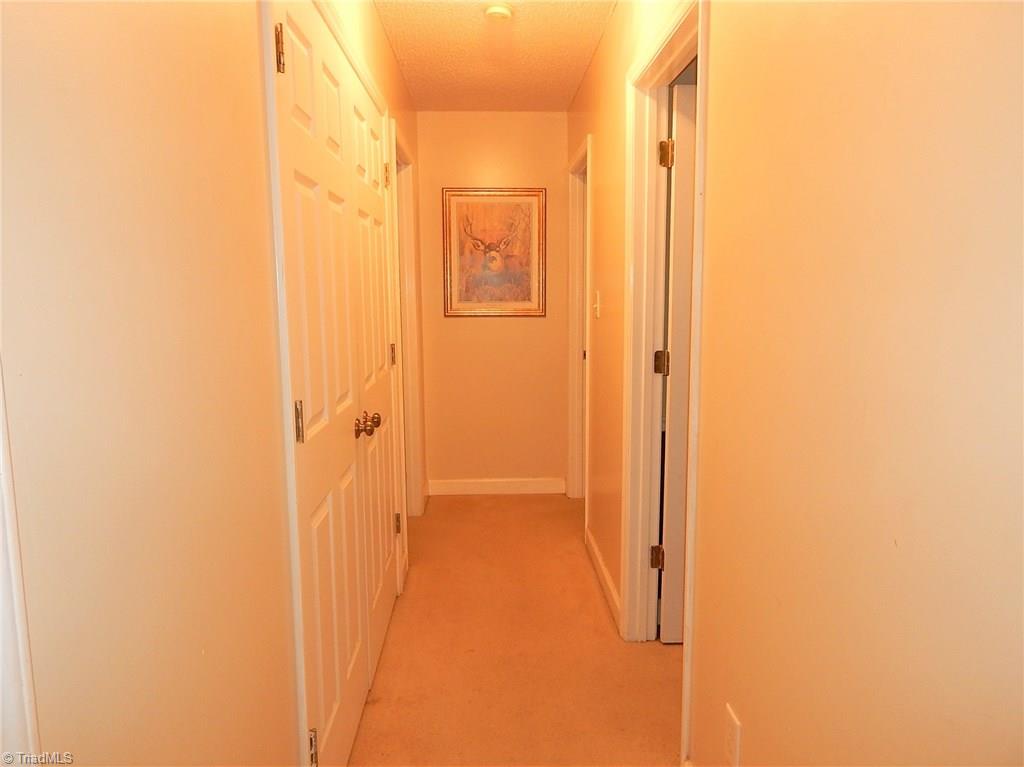 196 Lawrence Road Stokesdale, NC 27357 - Photo 9 of 24 Hallway with laundry closet on left