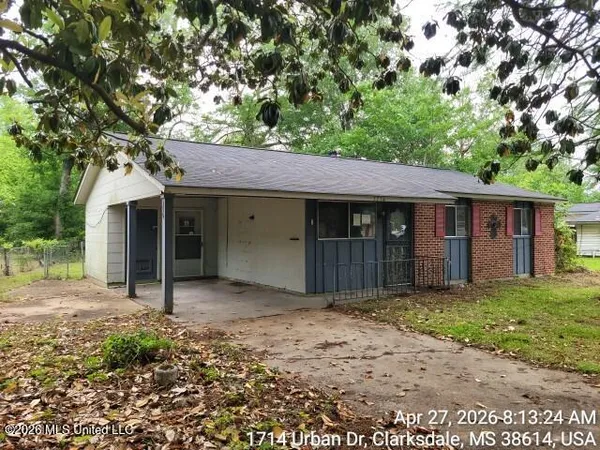 $44,900 | 1714 Urban Drive, Clarksdale, MS 38614