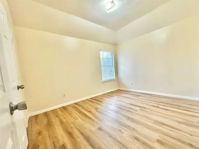 wooden floor in an empty room
