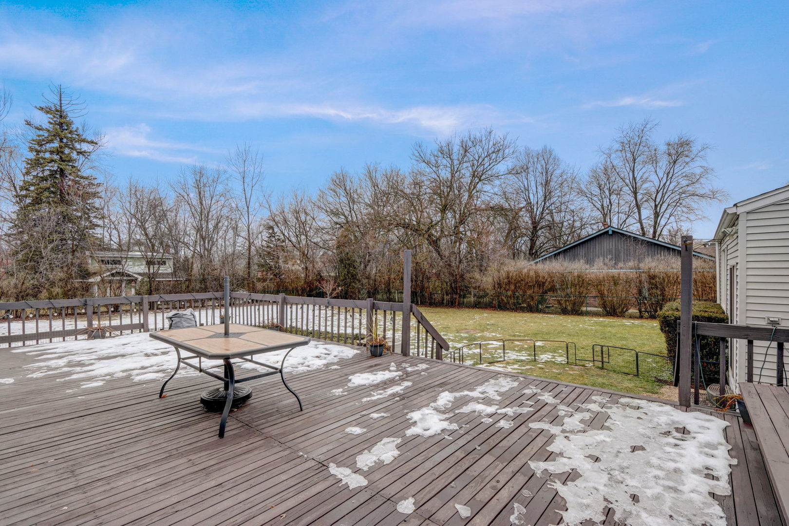 3220 Techny Road Northbrook, IL 60062 - Photo 7 of 37 a view of a lake with a bench in the background
