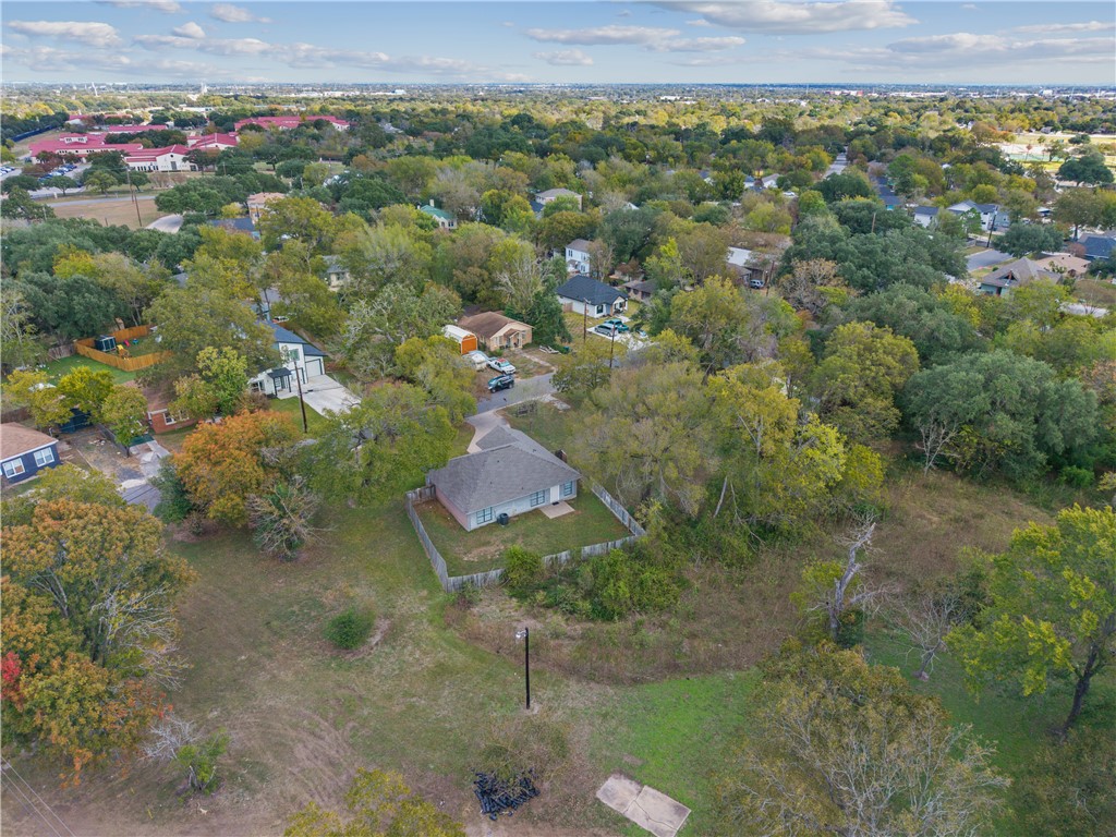 1003 East 24th Street Bryan, TX 77803 - Photo 22 of 24 Aerial overview of property's location with nearby suburban area