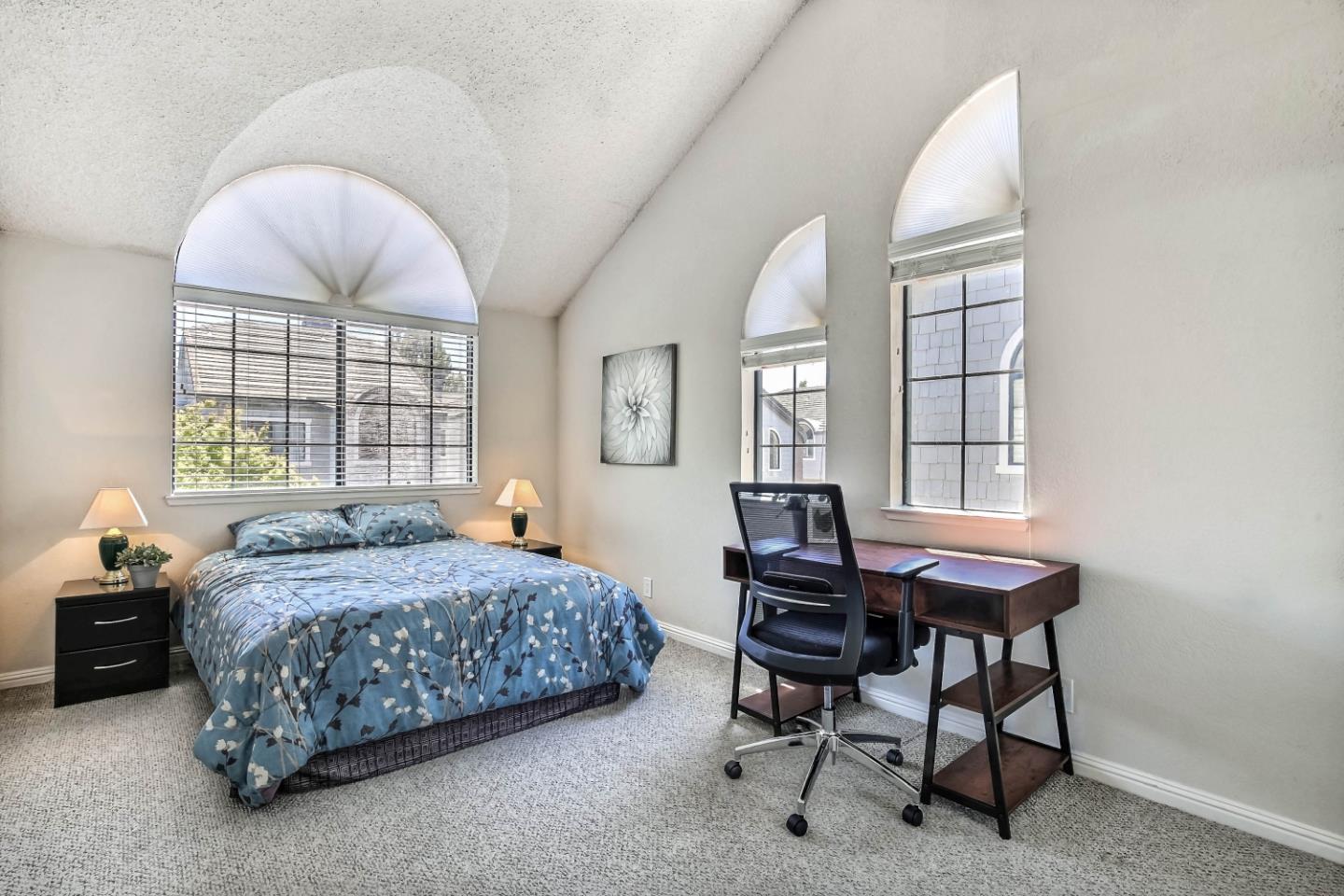 104 Redding Road Campbell, CA 95008 - Photo 13 of 23 a bedroom with a bed and a window