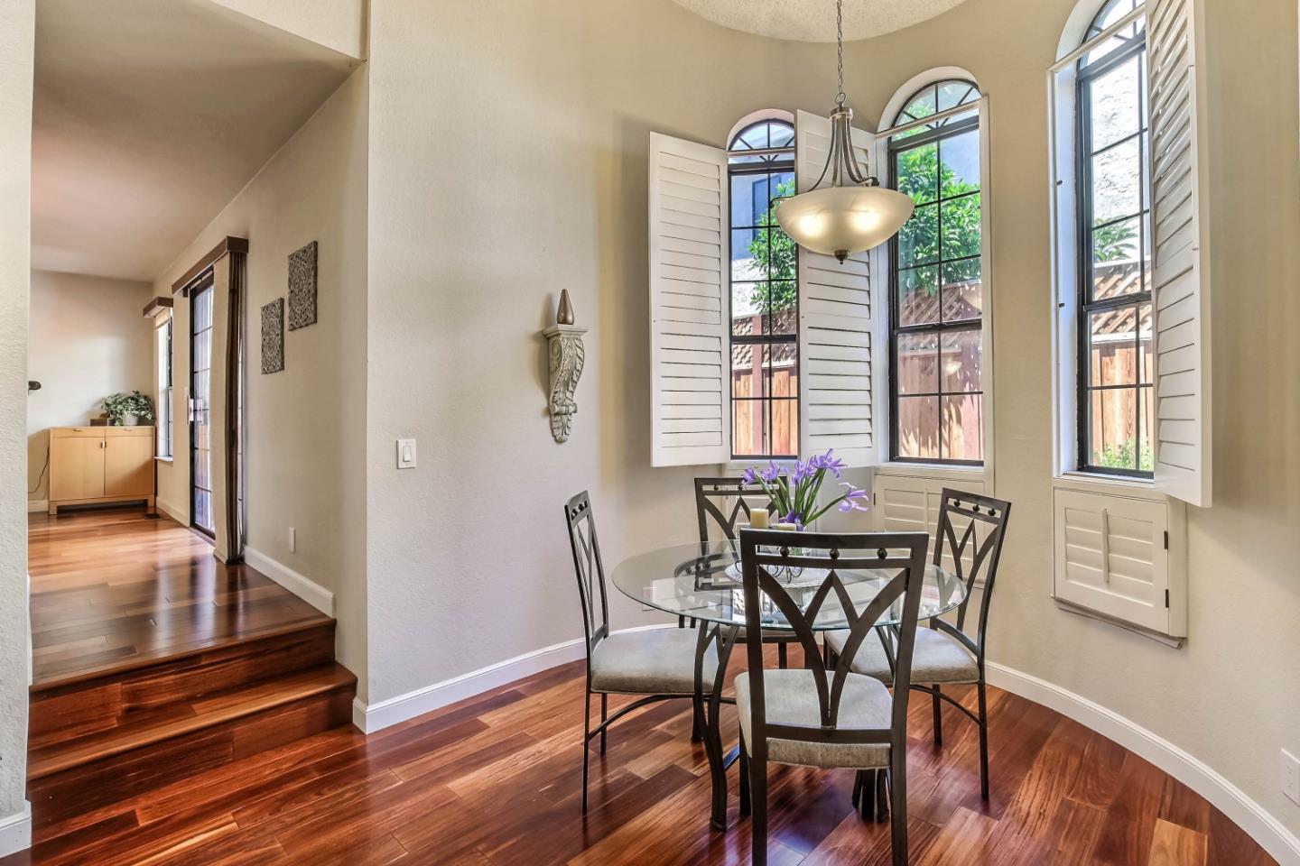 104 Redding Road Campbell, CA 95008 - Photo 3 of 23 a view of a dining room with furniture window and wooden floor