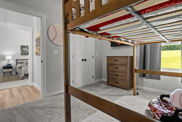 a view of a walk in closet