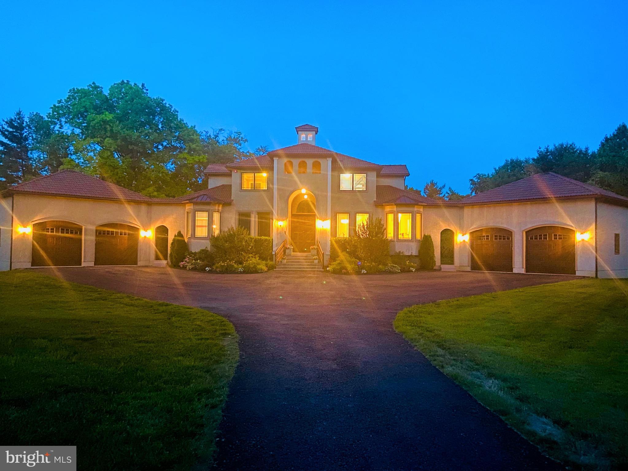 1469 Valley Road Glen Mills, PA 19342 - Photo 4 of 52 Gorgeous Home in the Evening