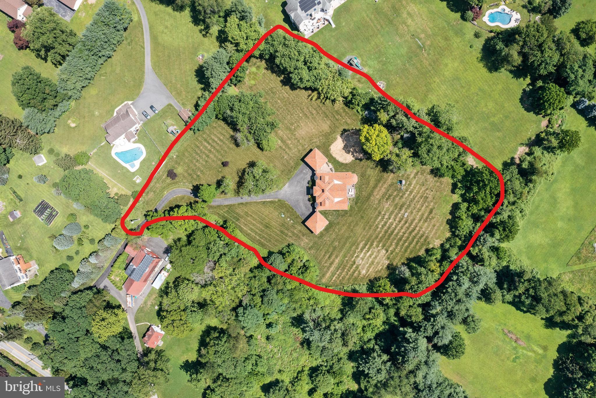 1469 Valley Road Glen Mills, PA 19342 - Photo 50 of 52 Approximate property line