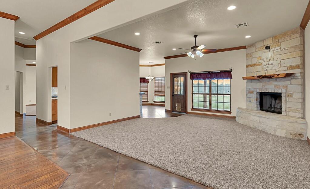 1609 Southern View Lorena, TX 76655 - Photo 5 of 35 Massive living room with a wonderful view