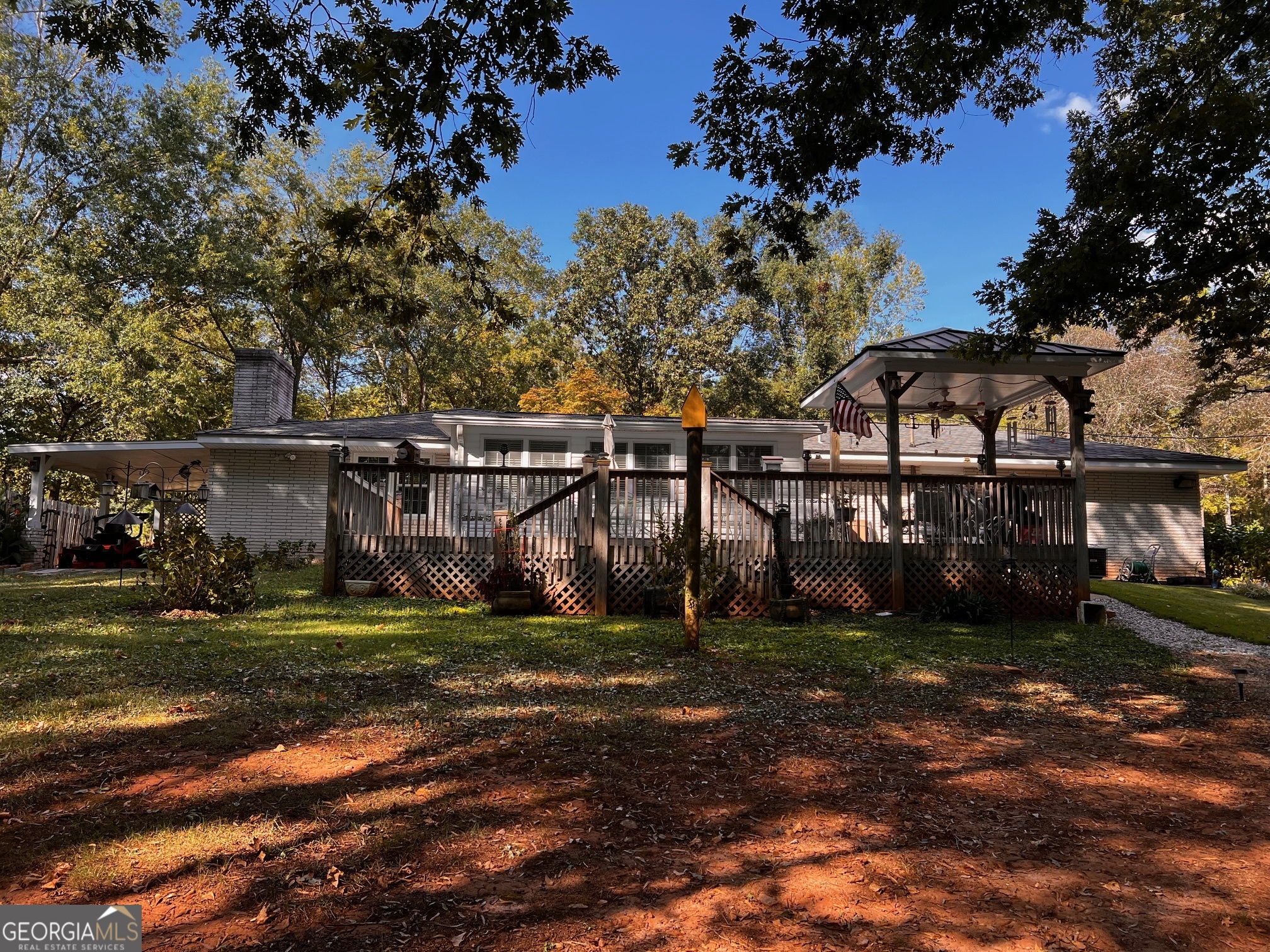 24 North Brooks Road LaGrange, GA 30240 - Photo 8 of 44 a view of a backyard