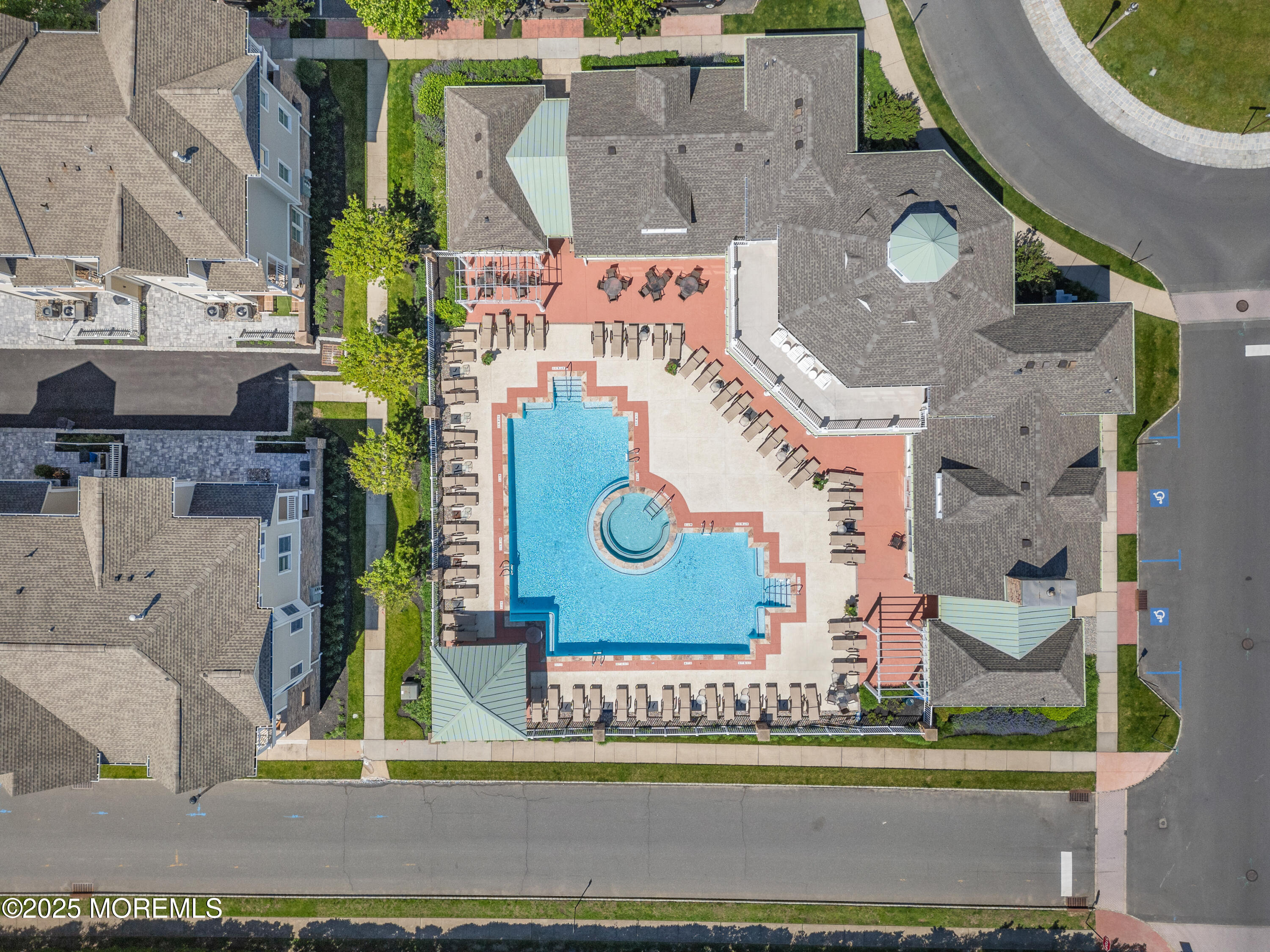 33 Cooper Avenue, Unit 208 Long Branch, NJ 07740 - Photo 35 of 43 an aerial view of residential house with outdoor space