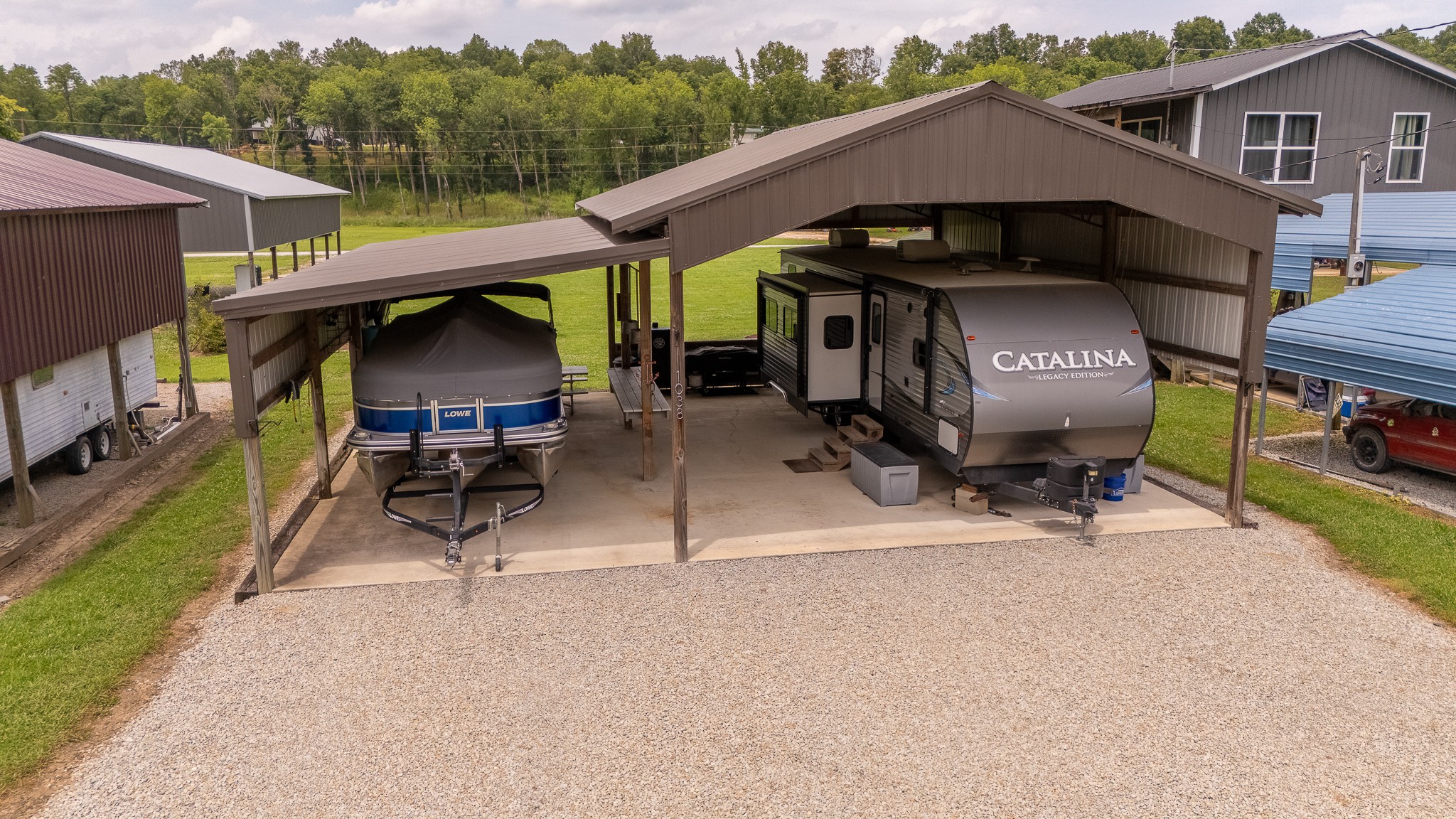 1038 WC PICKETT Road Clifton, TN 38425 - Photo 20 of 22 a view of house with outdoor entertaining spaces