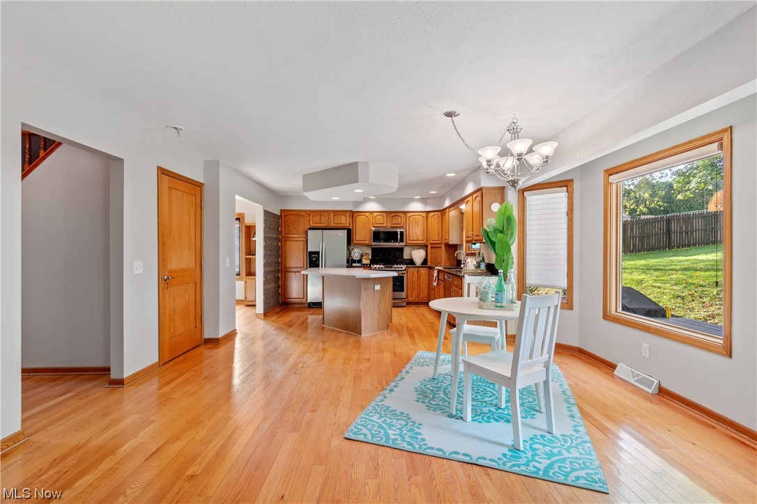 1819 Beryl Road Akron, OH 44312 - Photo 12 of 35 View of hardwood floored dining area