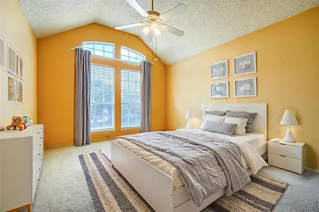 a workspace with furniture and window