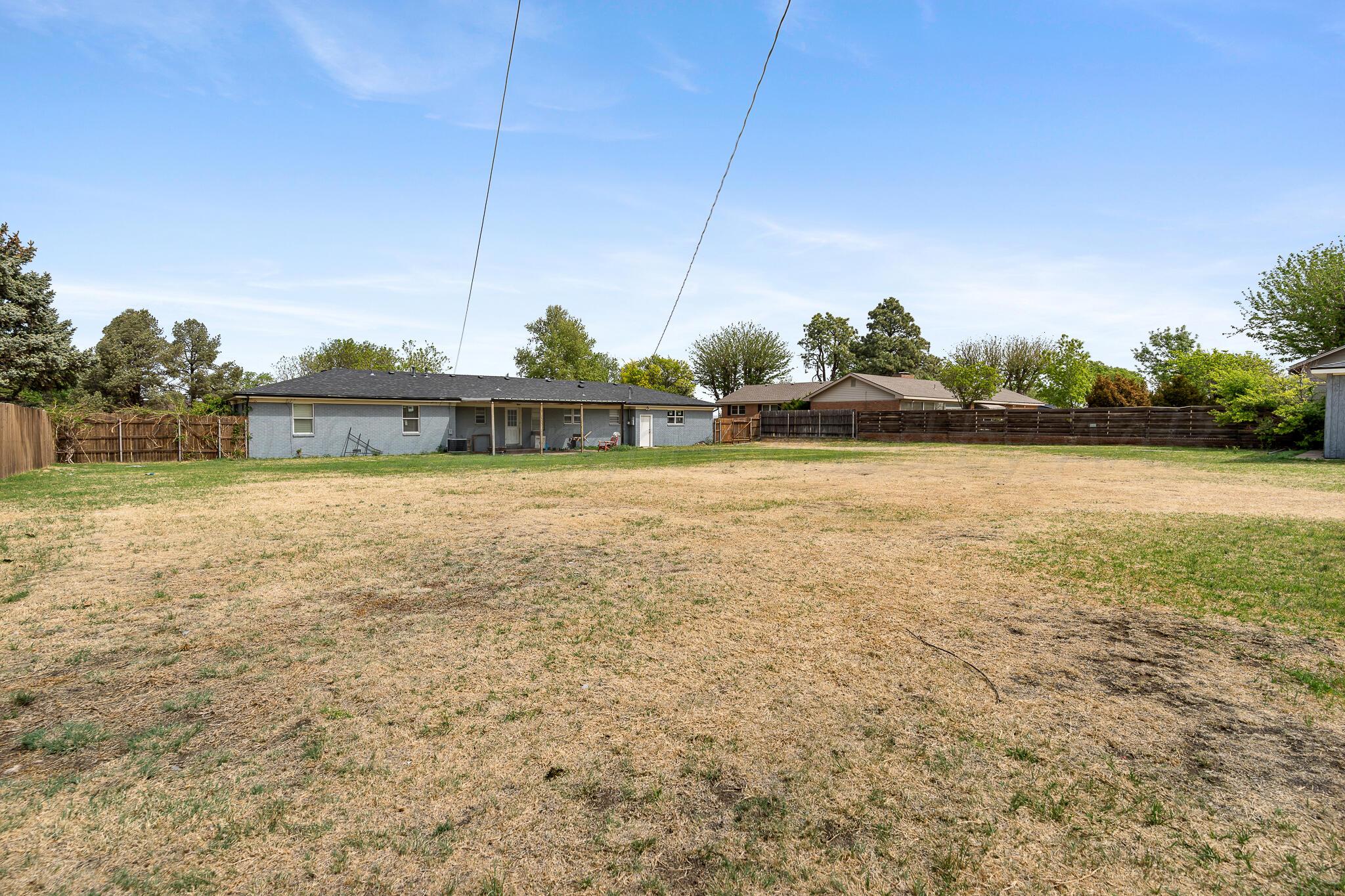 302 Tansy Street Borger, TX 79007 - Photo 18 of 19 Backyard
