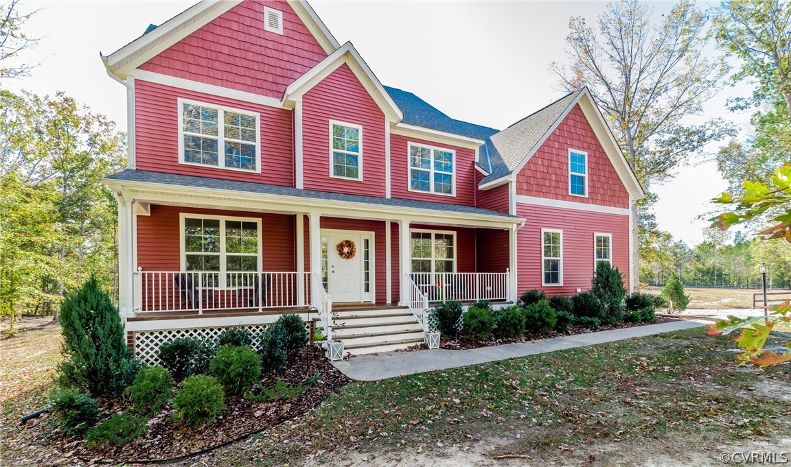 11375 Creeks Edge Road New Kent, VA 23124 - Photo 2 of 50 Front Porch, Sidewalk, gutters, vinyl siding