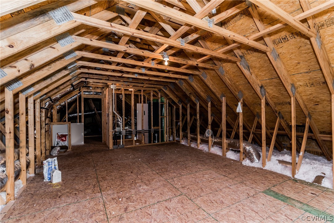 11375 Creeks Edge Road New Kent, VA 23124 - Photo 42 of 50 Other side of attic space