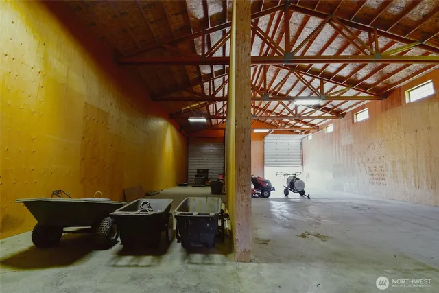 a view of room with gym equipment