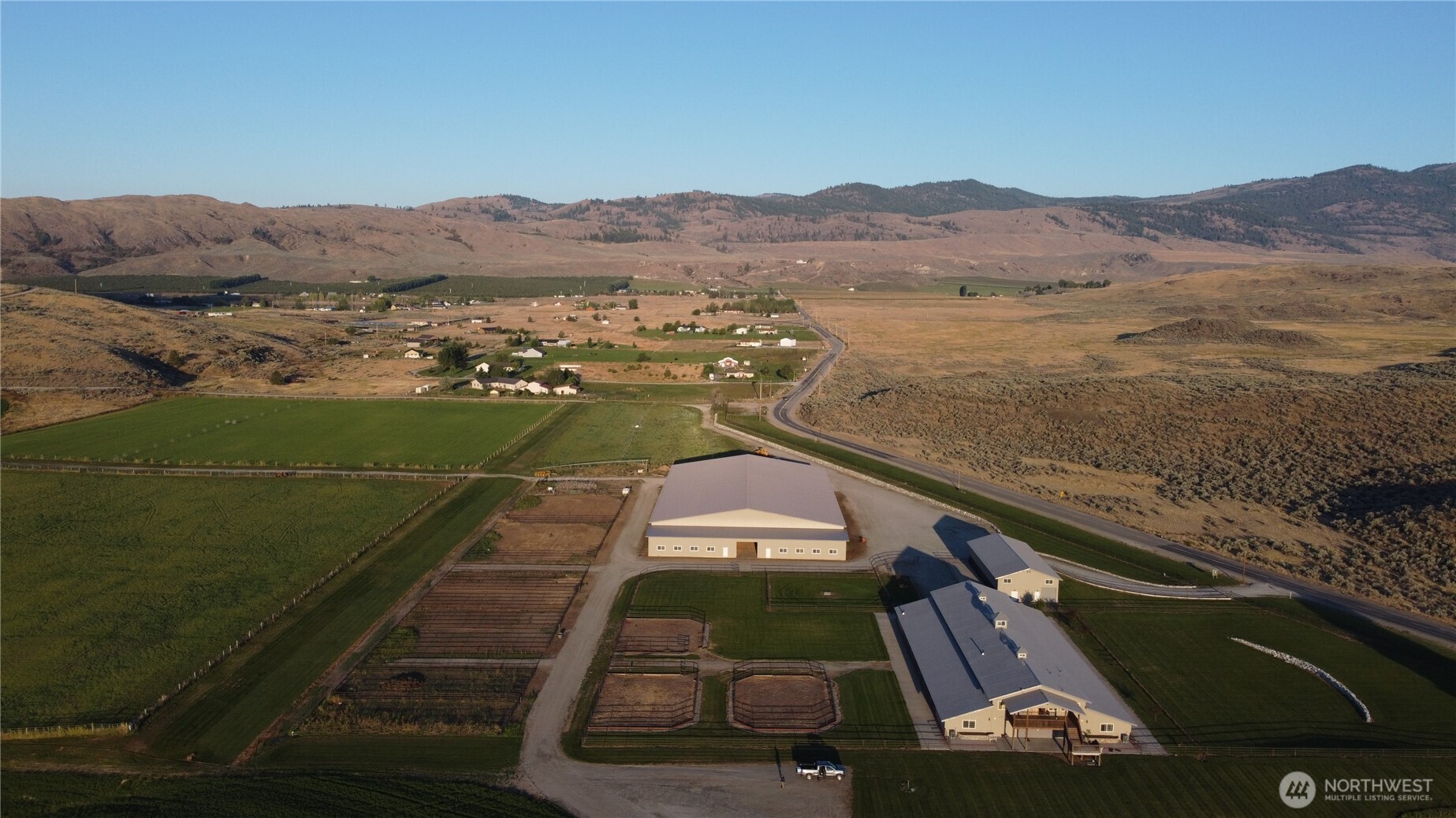 2034 North Pine Creek Road Tonasket, WA 98855 - Photo 4 of 38 a view of a balcony with an outdoor space