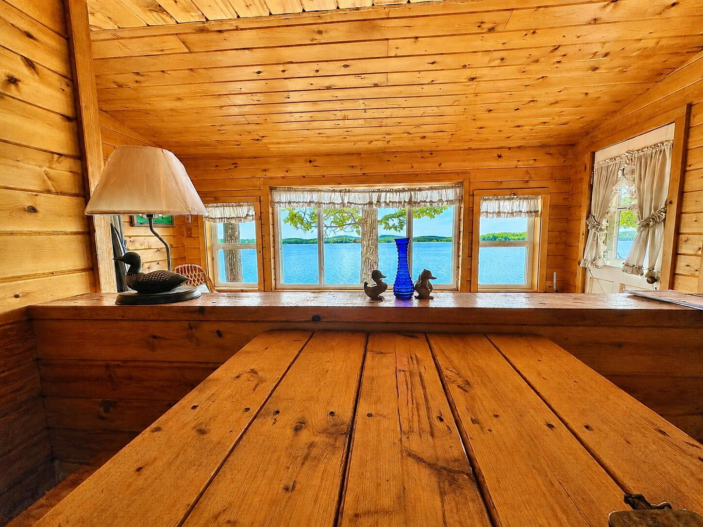 36 Sunset Point Drive Bradley, ME 04411 - Photo 18 of 44 View from sunroom