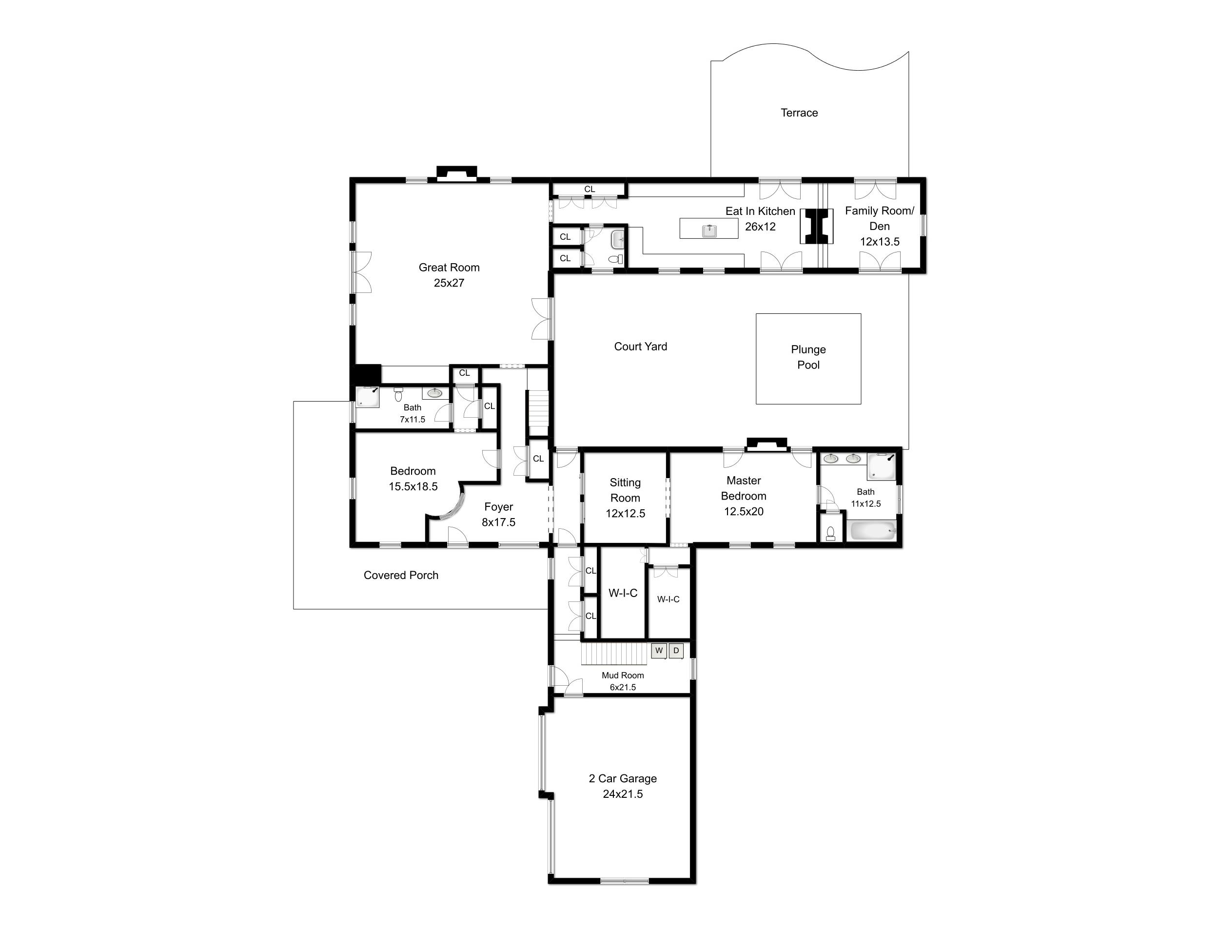 32 Old Studio Road New Canaan, CT 06840 - Photo 24 of 25 First Floor