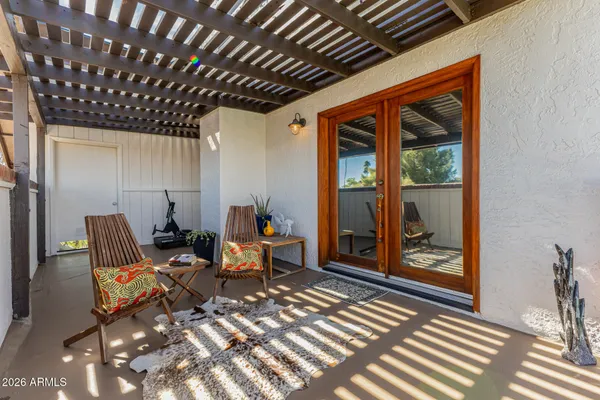 a view of outdoor space and patio