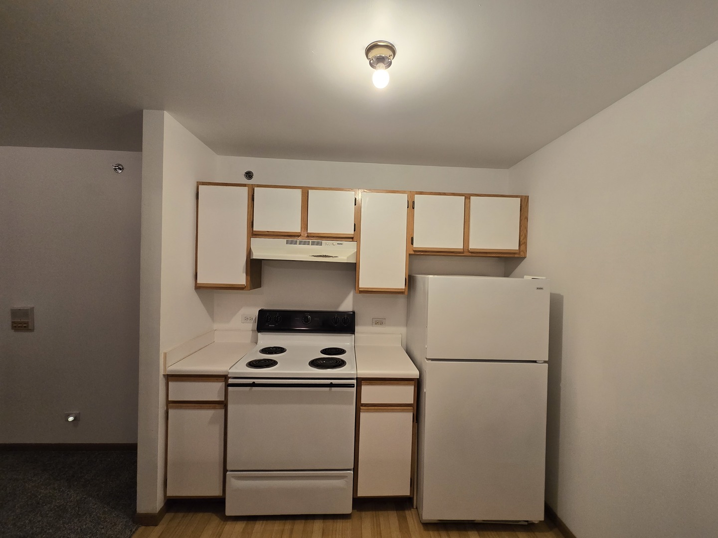 430 Cunat Boulevard, Unit 2A Richmond, IL 60071 - Photo 9 of 13 a kitchen with appliances a sink and a cabinets