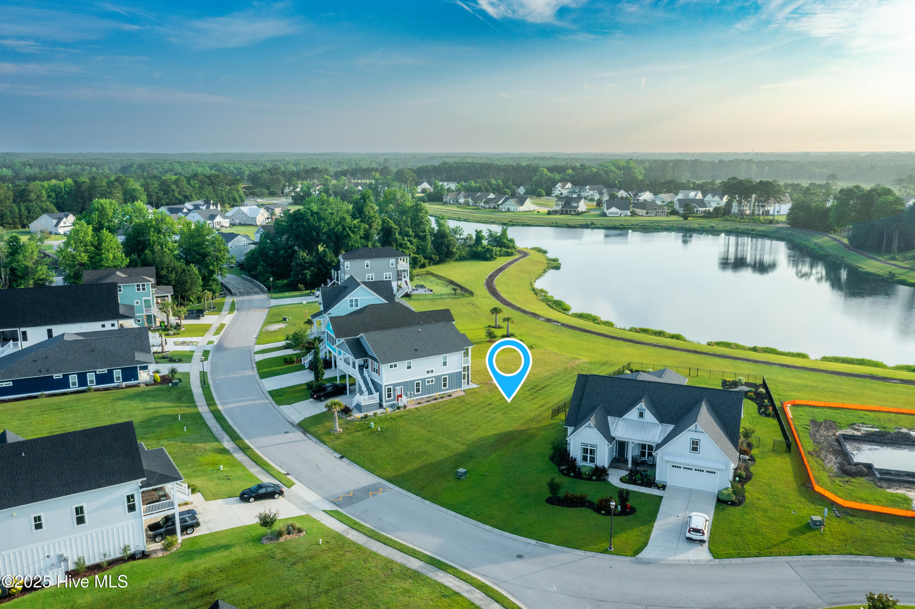 367 Summerhouse Drive Holly Ridge, NC 28445 - Photo 10 of 31 Drone picture, right front