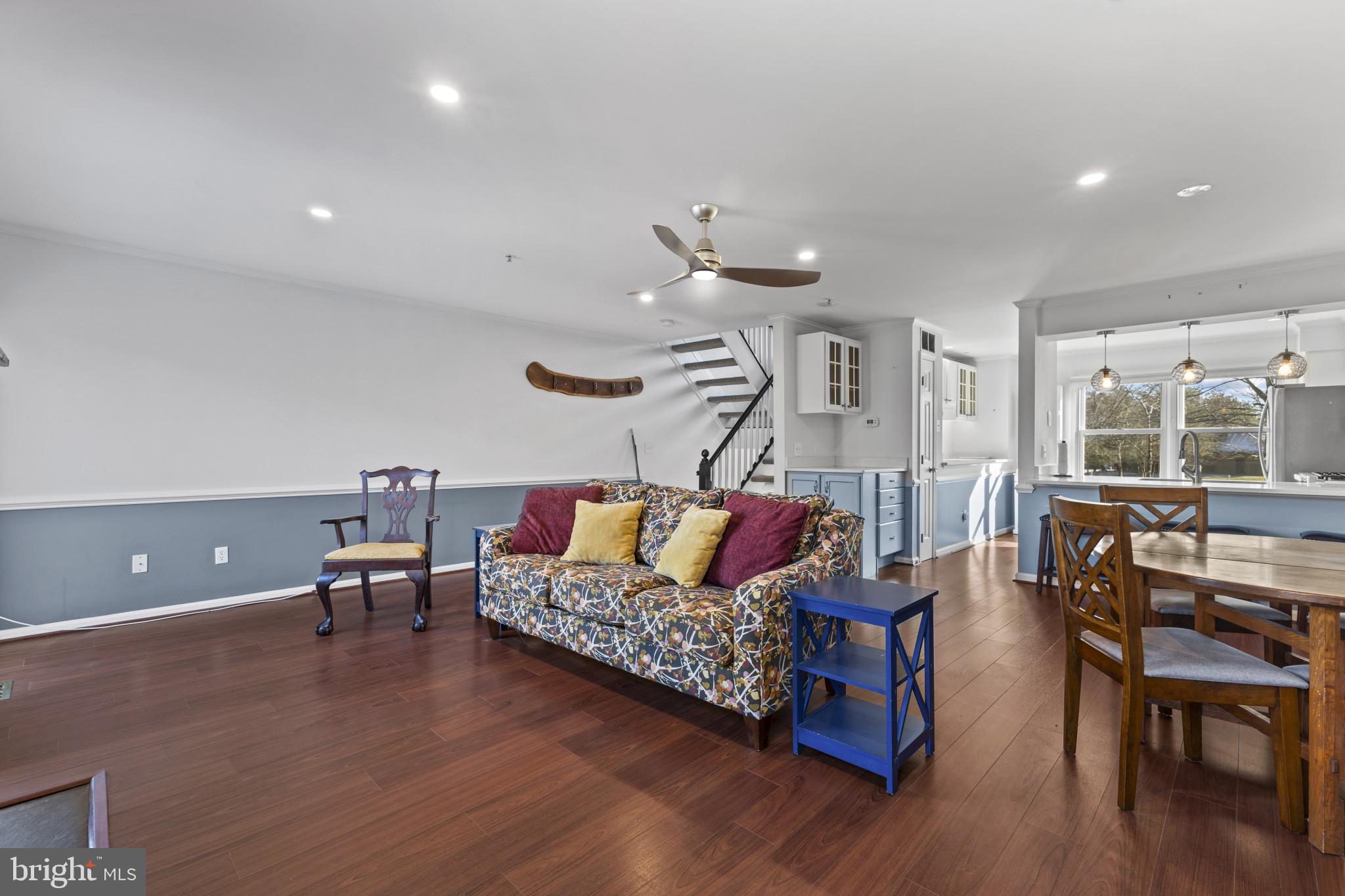 204 Ring Neck Court Chester, MD 21619 - Photo 6 of 29 a living room with furniture and wooden floor