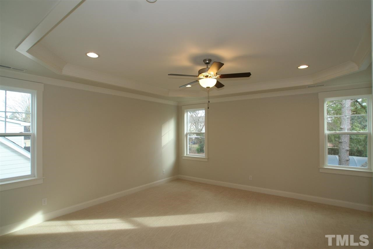 1814 Ridley Street Raleigh, NC 27608 - Photo 14 of 23 HUGE Master Bedroom with trey ceiling