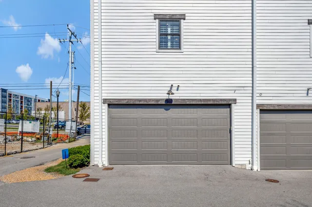 a view of backyard and tree