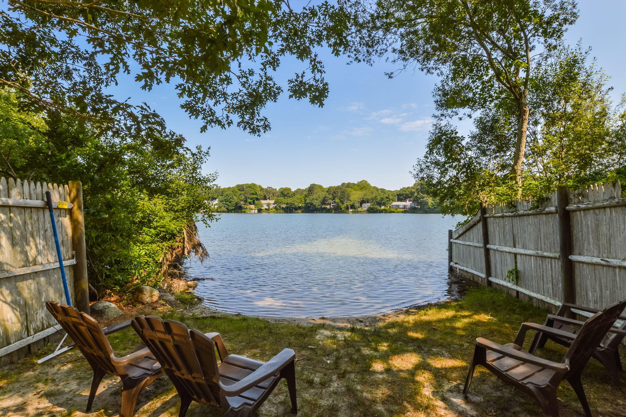 141 Pond View Drive Centerville, MA 02632 - Photo 39 of 44 a view of a backyard with sitting area