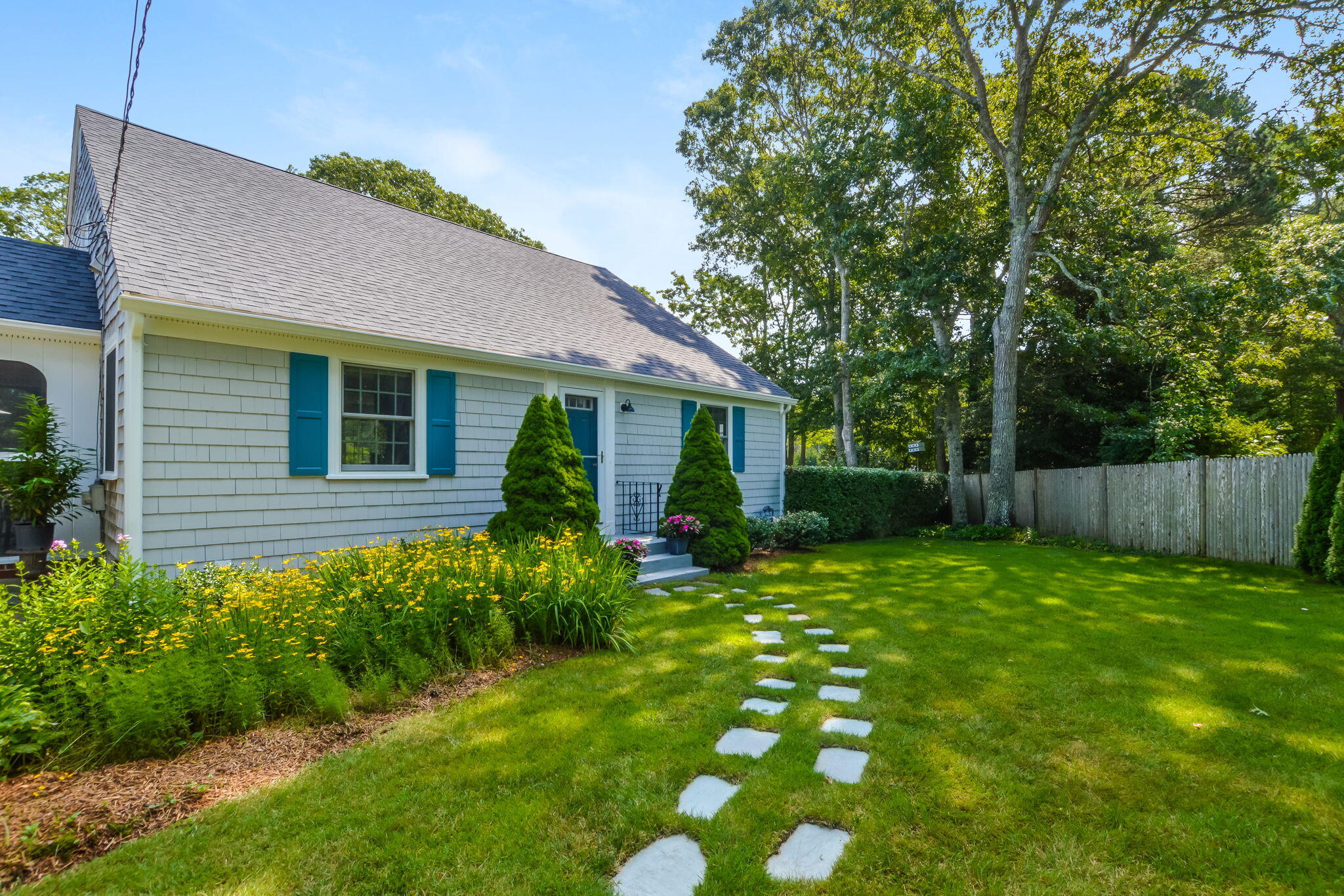 141 Pond View Drive Centerville, MA 02632 - Photo 41 of 44 a house view with a garden space