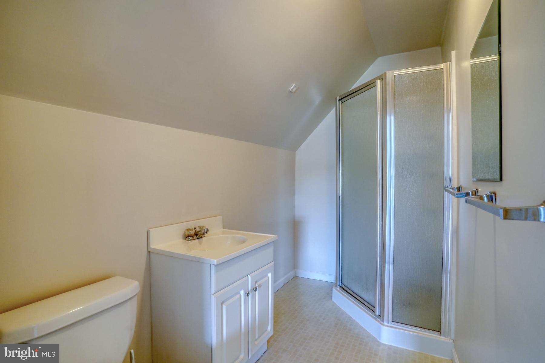 18605 Road 255 Georgetown, DE 19947 - Photo 73 of 93 a bathroom with a toilet a sink a shower and mirror