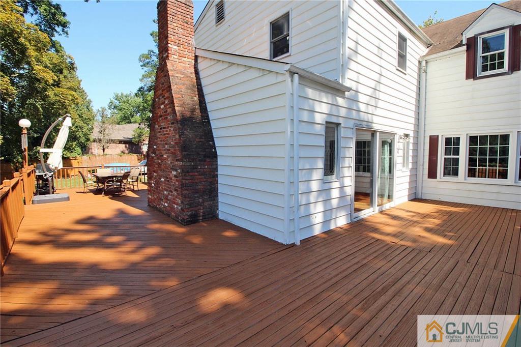 40 Stafford Road Colonia, NJ 07067 - Photo 3 of 25 a view of backyard with a deck