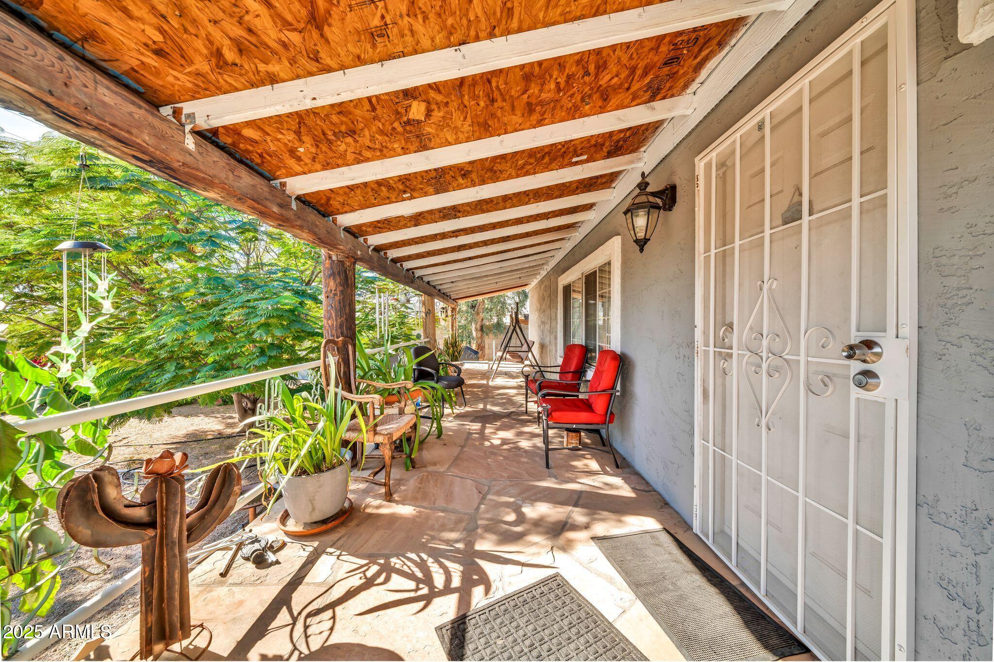 2510 East Utopia Road Phoenix, AZ 85050 - Photo 25 of 31 a view of porch with seating space