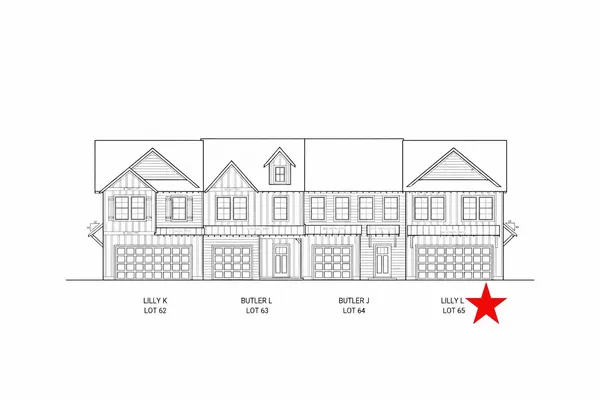 $311,780 | 6612 Monarch Circle, Unit 65, Hixson, TN 37343