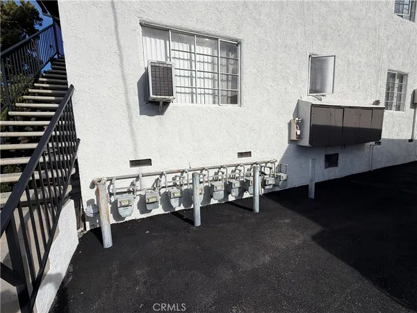 a car parked in garage