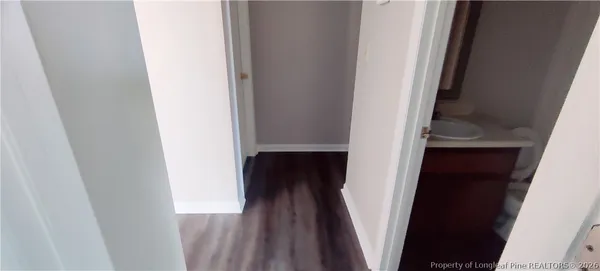 a view of walk in closet