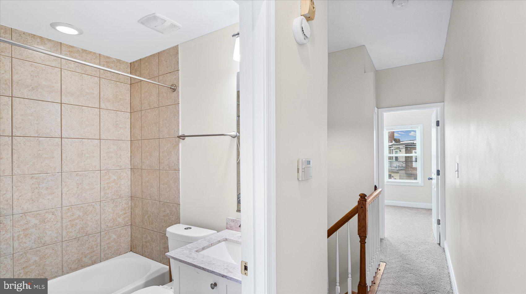 847 Carroll Street Baltimore, MD 21230 - Photo 24 of 33 Modern bathroom with natural light.
