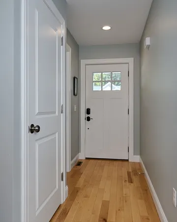 wooden floor in an empty room