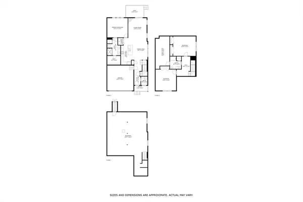 a picture of a floor plan