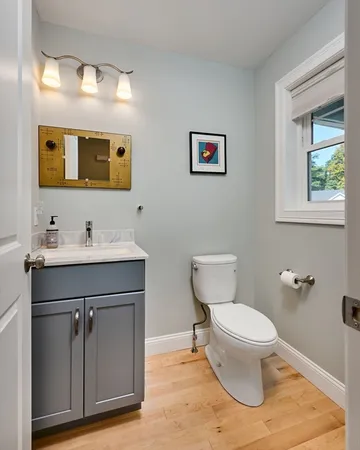a bathroom with a sink and a toilet