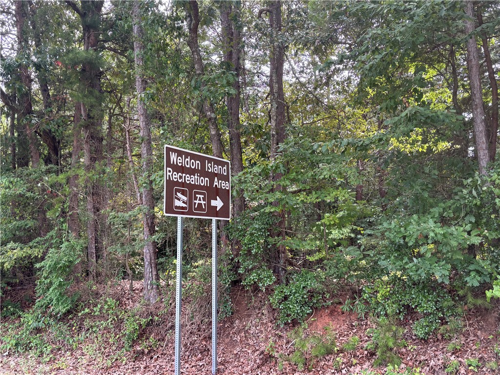 1901 Hattons Ford Road Townville, SC 29689 - Photo 32 of 33 A prime location for outdoor activities, featuring a recreational area sign nestled among verdant trees.